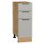 Шкаф нижний с 3-мя ящиками Флэт Light Grey In 2S/Дуб Вотан 816*300*478
