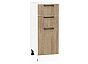 Шкаф нижний с 3-мя ящиками Флэт Natural Casella Oak 2S/Белый 816*300*478