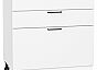 Шкаф нижний с 3-мя ящиками Флэт White In 2S/Белый 816*800*478