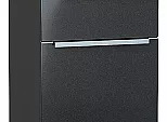 Шкаф нижний с 3-мя ящиками Фьюжн Anthracite Graphite 816*400*480