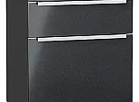 Шкаф нижний с 3-мя ящиками Фьюжн Anthracite Graphite 816*500*480
