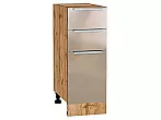 Шкаф нижний с 3-мя ящиками Фьюжн Gallant Дуб Вотан 816*300*480
