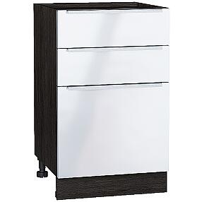 Шкаф нижний с 3-мя ящиками Фьюжн Н 503 Angel-Венге