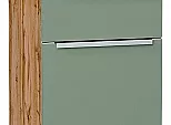 Шкаф нижний с 3-мя ящиками Фьюжн Silky Mint Дуб Вотан 816*400*480