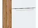 Шкаф нижний с 3-мя ящиками Фьюжн Silky White Дуб Вотан 816*300*480