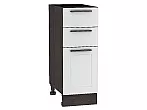Шкаф нижний с 3-мя ящиками Глетчер Гейнсборо Силк Graphite 816*300*478