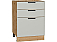 Шкаф нижний с 3-мя ящиками Лайт Special Grey/Дуб Вотан 816*600*480