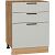 Шкаф нижний с 3-мя ящиками Лайт Special Grey/Дуб Вотан 816*600*480