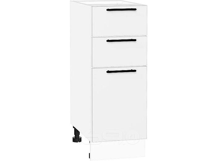 Шкаф нижний с 3-мя ящиками Лайт Special White/Белый 816*300*478