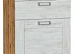 Шкаф нижний с 3-мя ящиками Лофт Nordic Oak Дуб Вотан 816*500*480