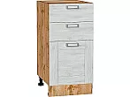 Шкаф нижний с 3-мя ящиками Лофт Nordic Oak/Дуб Вотан 816*400*480