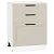 Шкаф нижний с 3-мя ящиками Нео Cream Silk/Белый 816*600*480