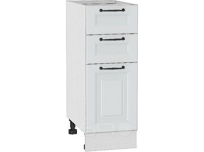 Шкаф нижний с 3-мя ящиками Ницца Blanco/Белый 816*300*478
