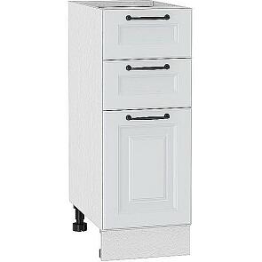 Шкаф нижний с 3-мя ящиками Ницца Blanco/Белый 816*300*478