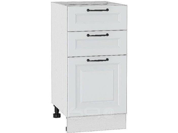 Шкаф нижний с 3-мя ящиками Ницца Blanco/Белый 816*400*478