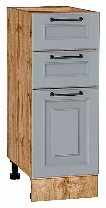 Шкаф нижний с 3-мя ящиками Ницца Magnum/Дуб Вотан 816*300*478