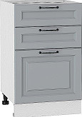 Шкаф нижний с 3-мя ящиками Ницца Royal Н 503 | 50 см