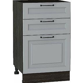 Шкаф нижний с 3-мя ящиками Ницца Royal Н 503 Magnum-Венге