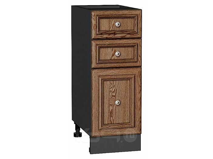 Шкаф нижний с 3-мя ящиками Шале Brown Dreamline Graphite 816*300*480