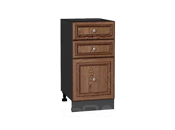 Шкаф нижний с 3-мя ящиками Шале Brown Dreamline
