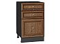 Шкаф нижний с 3-мя ящиками Шале Brown Dreamline Graphite 816*500*480