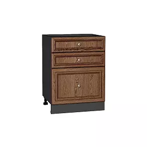 Шкаф нижний с 3-мя ящиками Шале Brown Dreamline