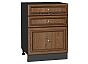 Шкаф нижний с 3-мя ящиками Шале Brown Dreamline Graphite 816*600*480