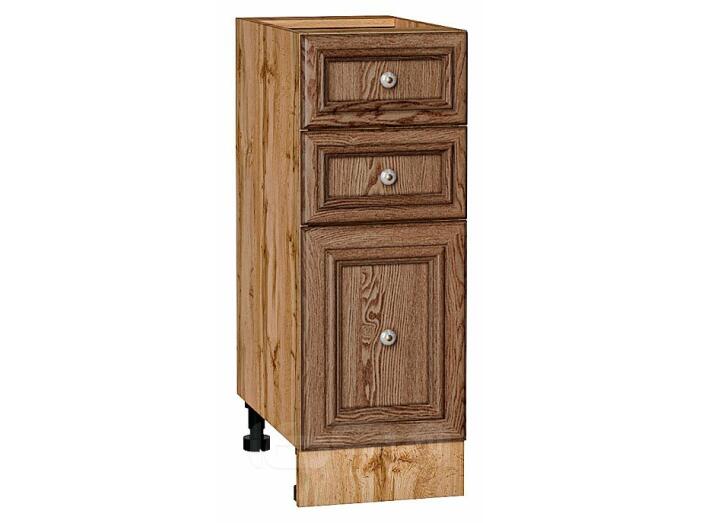 Шкаф нижний с 3-мя ящиками Шале Brown Dreamline Дуб Вотан 816*300*480