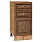 Шкаф нижний с 3-мя ящиками Шале Brown Dreamline Дуб Вотан 816*400*480 Шкаф нижний с 3-мя ящиками Шале Brown Dreamline Дуб Вотан 816*400*480