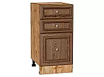 Шкаф нижний с 3-мя ящиками Шале Brown Dreamline Дуб Вотан 816*400*480