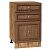 Шкаф нижний с 3-мя ящиками Шале Brown Dreamline Дуб Вотан 816*500*480