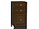 Шкаф нижний с 3-мя ящиками Шале Н 403 Antico-Венге