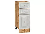 Шкаф нижний с 3-мя ящиками Шале White Dreamline Дуб Вотан 816*300*480