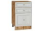 Шкаф нижний с 3-мя ящиками Шале White Dreamline Дуб Вотан 816*500*480