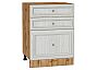 Шкаф нижний с 3-мя ящиками Шале White Dreamline Дуб Вотан 816*600*480