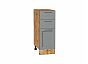 Шкаф нижний с 3-мя ящиками Сканди Grey Softwood Дуб Вотан 816*300*480