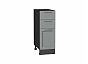 Шкаф нижний с 3-мя ящиками Сканди Grey Softwood Graphite 816*300*480