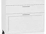 Шкаф нижний с 3-мя ящиками Сканди White Softwood/Белый 816*800*480