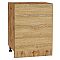 Шкаф нижний с 3-мя ящиками Терра Ель Карпатская Дуб Вотан 816*600*480