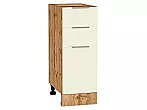 Шкаф нижний с 3-мя ящиками Терра Ваниль софт Дуб Вотан 816*300*478