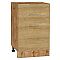 Шкаф нижний с 3-мя ящиками Терра W Ель Карпатская Дуб Вотан 816*500*478