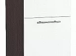 Шкаф нижний с 3-мя ящиками Валерия-М Белый глянец Graphite