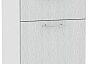 Шкаф нижний с 3-мя ящиками Валерия-М Н 403 Серый металлик дождь-Белый