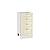 Шкаф нижний с 4-мя ящиками Версаль Н 404 Ваниль Софт-Белый