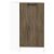 Шкаф нижний торцевой Флэт Brown Casella Oak 2S/Белый 816*296*552