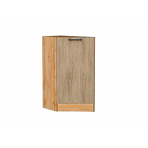 Шкаф нижний торцевой Флэт Natural Casella Oak 2S/Дуб Вотан 816*296*552