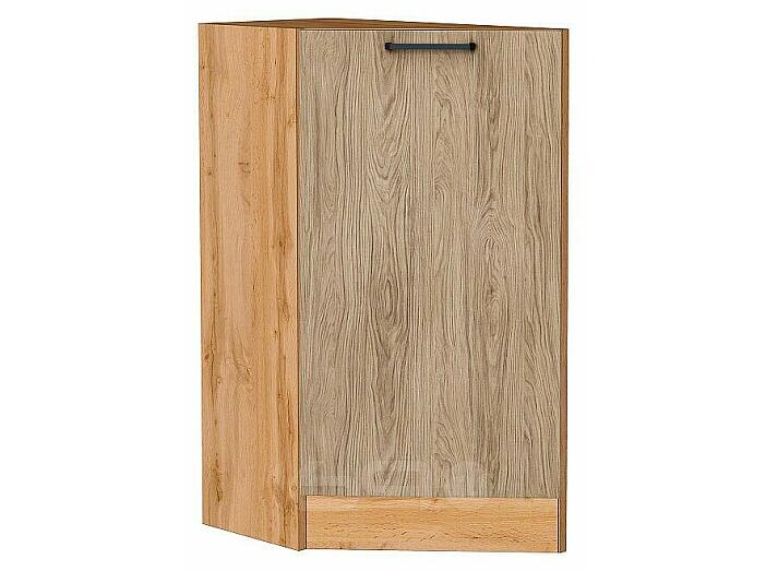Шкаф нижний торцевой Флэт Natural Casella Oak 2S/Дуб Вотан 816*296*552