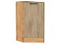 Шкаф нижний торцевой Флэт Natural Casella Oak 2S/Дуб Вотан 816*296*552