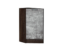 Шкаф нижний торцевой Флэт Temple Stone 2S Венге | 29,6 см