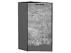 Шкаф нижний торцевой Флэт Temple Stone 2S/Graphite 816*296*552